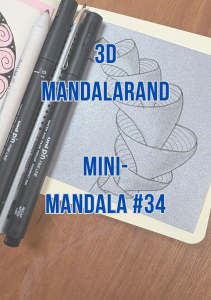 Schaduw aanbrengen met grafietpotlood voor 3D-mandala-effect
